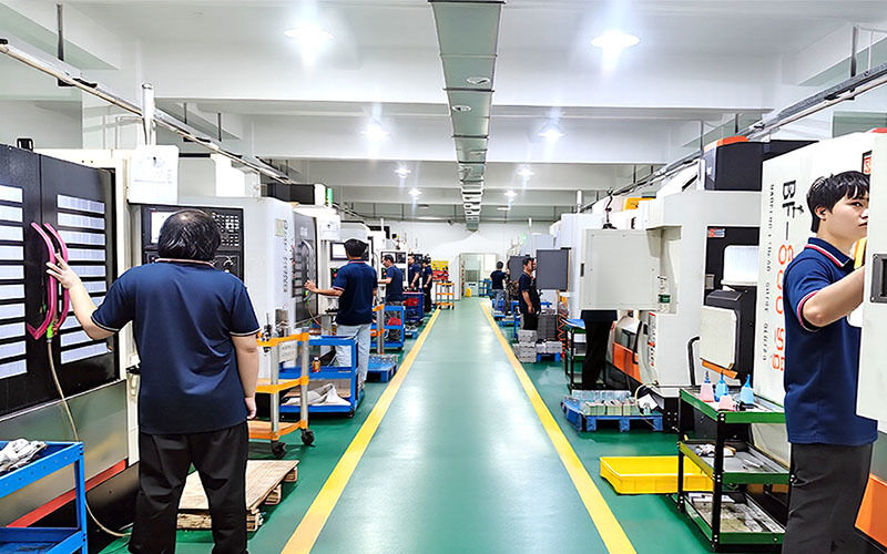 Dongguan Zhongwei Metal Products Co., Ltd ligne de production du fabricant