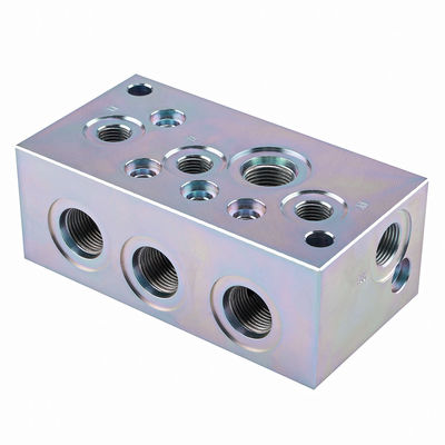 Bloc de soupape hydraulique à tournage CNC soupape de commande hydraulique personnalisée