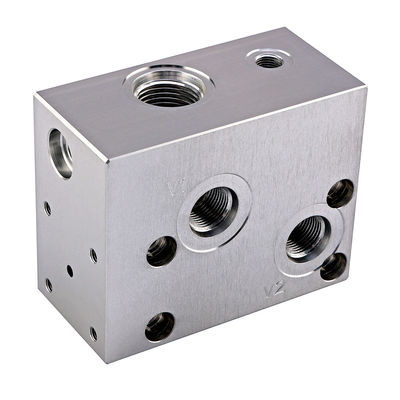 Nons Bloc de soupape hydraulique standard en aluminium moulé soupape hydraulique en fer ductile en acier