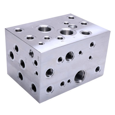 Excavatrice à usinage CNC, soupape hydraulique réductrice de pression, bloc de soupape hydraulique de commande