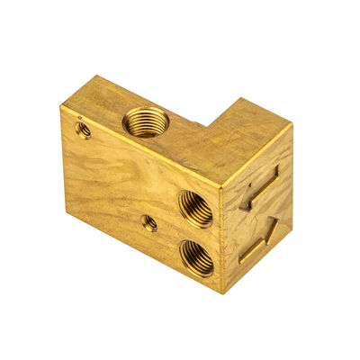 Parties de cuivre CNC de haute précision Parties de fraisage Parties d'usinage CNC sur mesure