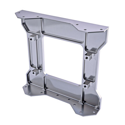 Parties de fraisage CNC en alliage d'aluminium Machining CNC haute précision Parties structurelles aérospatiales
